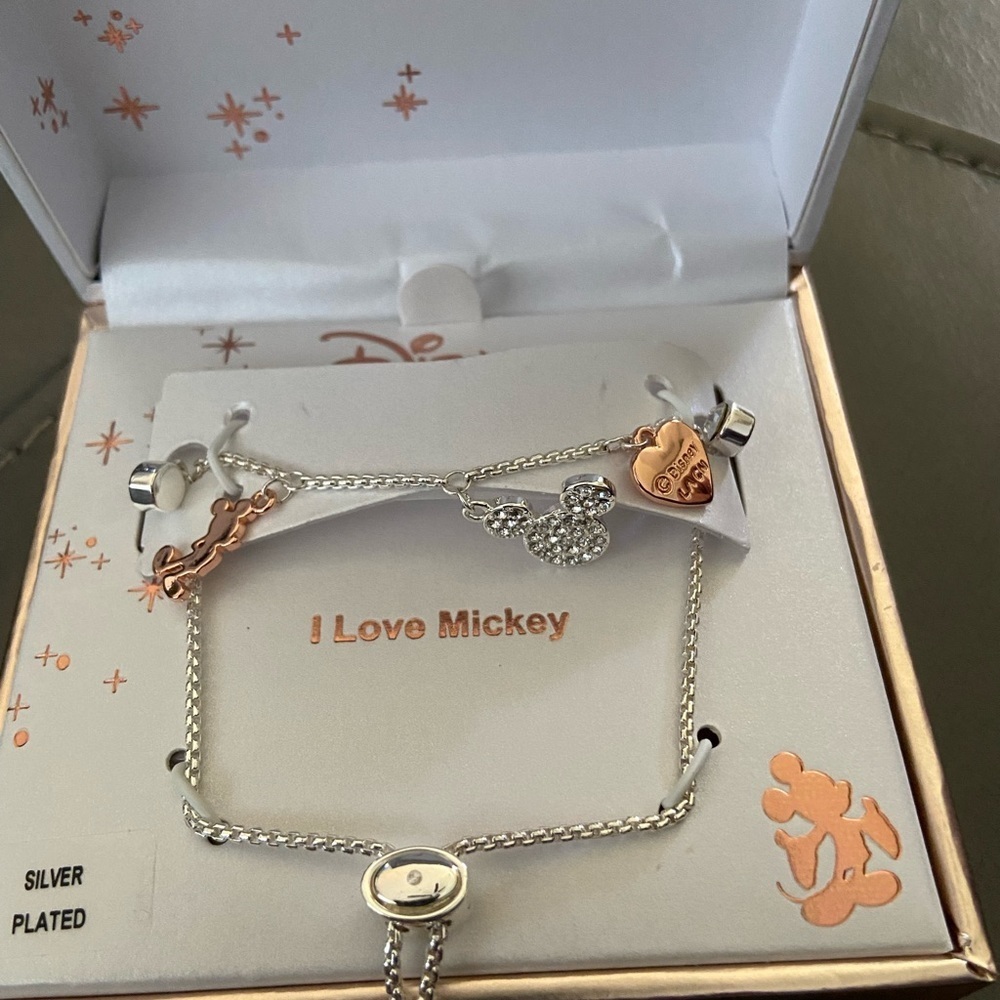 Disney silver plated adjustable bracelet - Picture 2 of 16